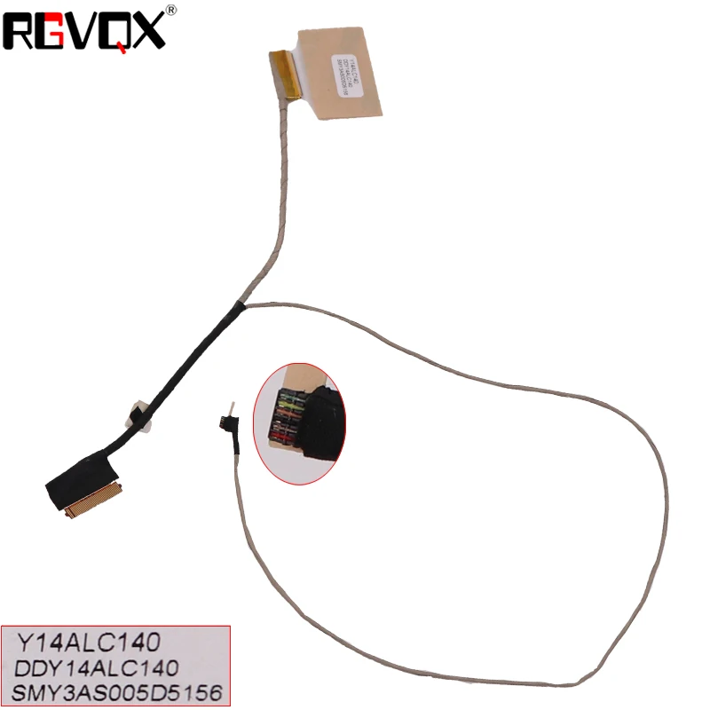 Новый светодиодный кабель для ноутбука HP Pavilion 15 P Envy K series PN:DDY14ALC140 ремонт LVDS