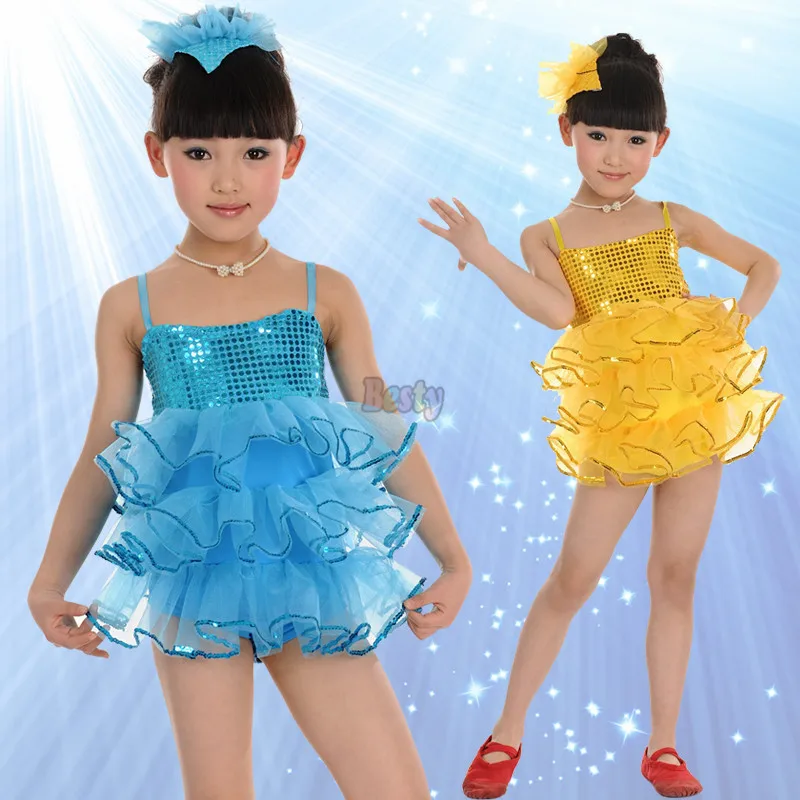 Children Ballet Dress Female Child Kids Performance Wear Skirt Dance Girls Costume Clothing F43 | Тематическая одежда и