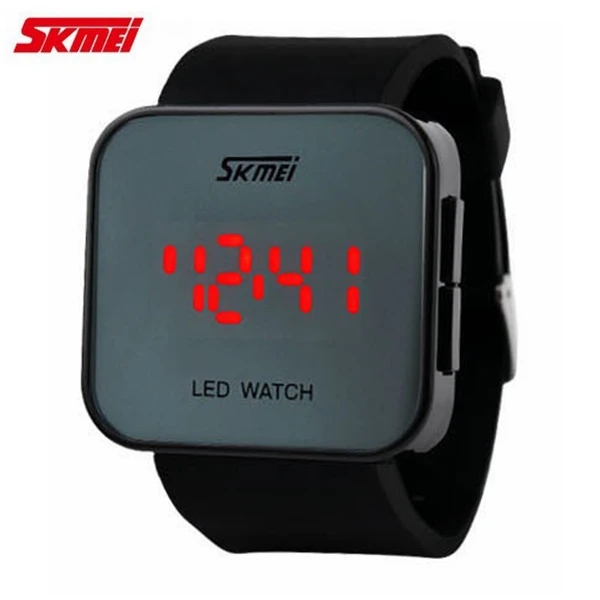 2015 Luxury Brand SKMI 0963 Men 30M Sports Waterproof Watch LED Quartz Watches Women Fashion Casual Jelly Dress Wristwatch | Наручные