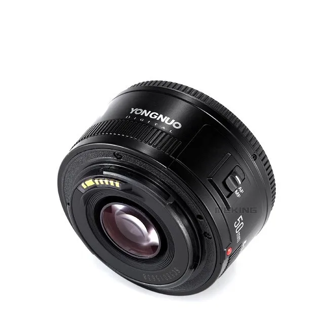 YONGNUO YN50mm F1.8 Камера объектив EF 50 мм для Canon диафрагма автофокусом линзы для EOS DSLR 700D 750D 800D 5D Mark II IV 10D 1300