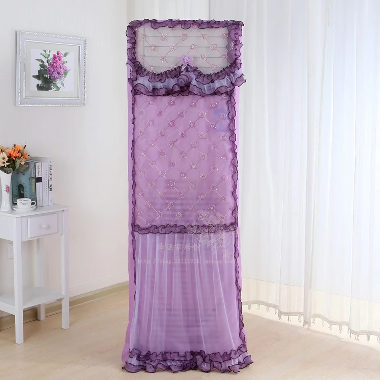 Вертикальный чехол для кондиционера кружевная ткань кондиционер Пылезащитная