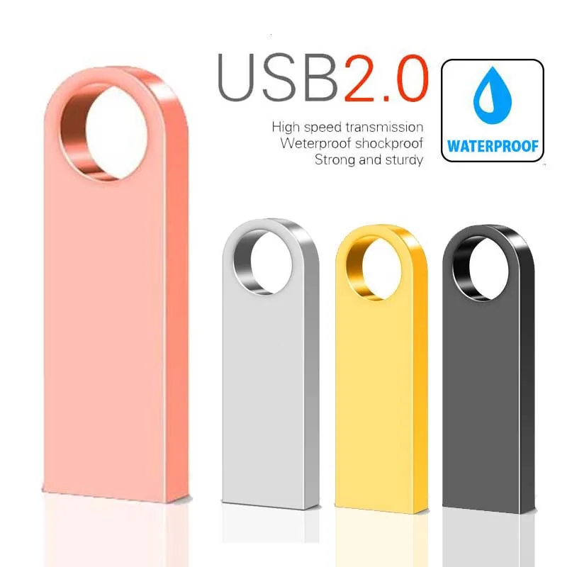 Usb флеш накопитель 32 ГБ High speed Pen Drive 64 16 8 Pendrive 128 Memory Stick Новый Дизайн Металл Cle Memoria