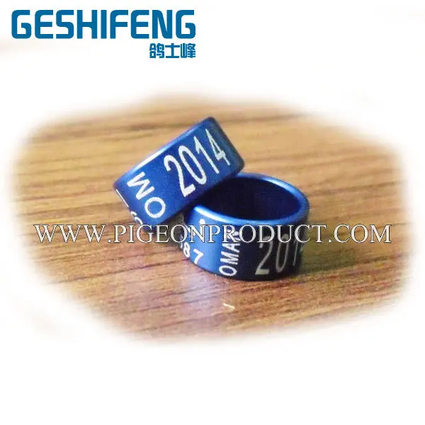 100 шт. алюминиевое кольцо для птиц канарейки любовь птицы ремешки ног попугай