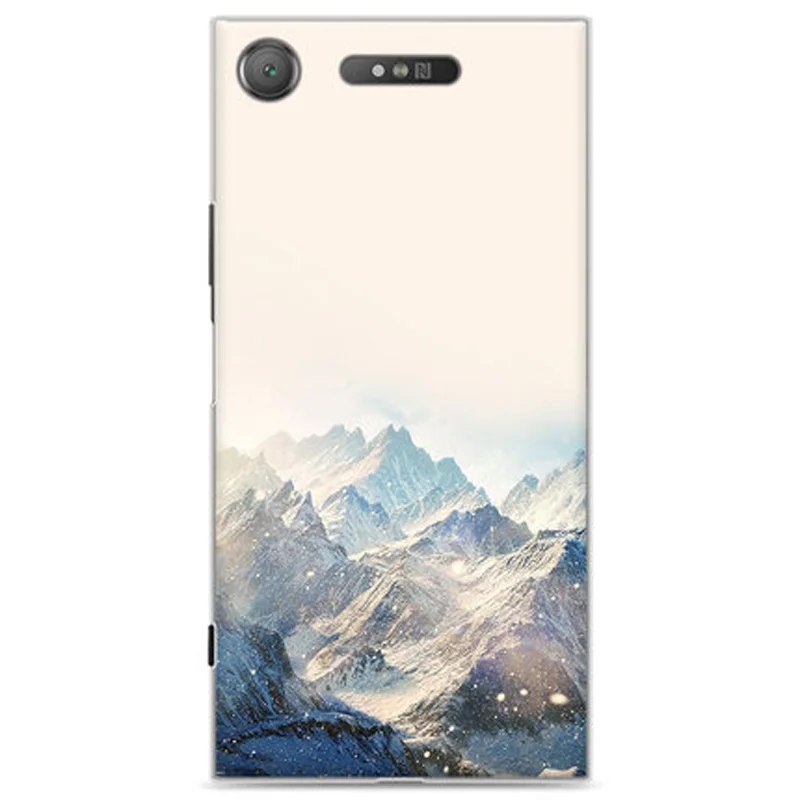 For Sony Xperia XZ1 Case Hard PC Slim back Cover G8342 case Shockproof hard plastic bumper cases XZ 1 coque | Мобильные телефоны и