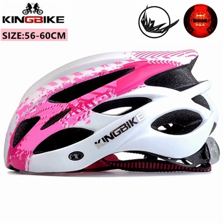 J-675-pink KINGBIKE велосипедный шлем для женщин и мужчин велосипедный шлем MTB велосипед езда по горной дороге безопасность Спорт на открытом воздухе легкий Casco ciclismo - Цвет: J-675-pink
