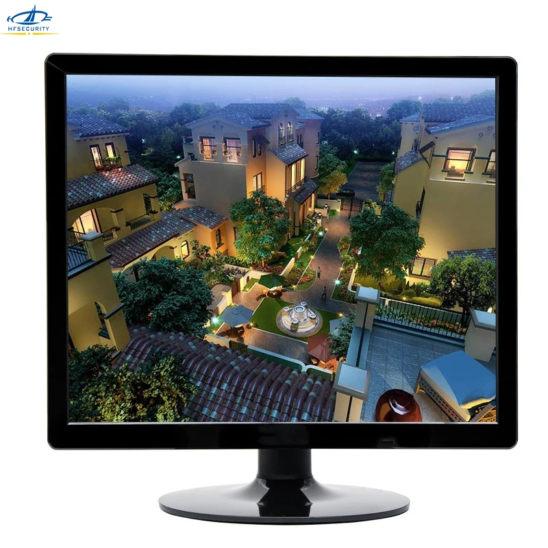 19 дюймов FHD 1280*1024P CCTV монитор HDMI совместимый BNC VGA светодиодный экран ПК ноутбук USB