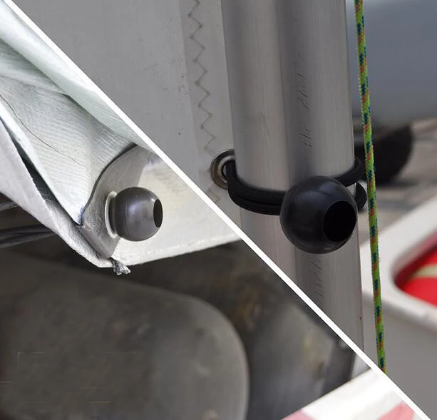 Сверхмощный 2 шт береговая линия для морского Каяка каноэ капот БАГАЖНИКА