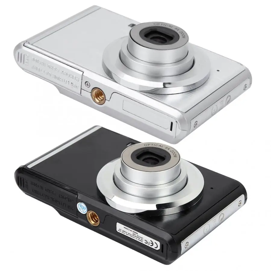 2 4 дюймовый экран мини HD Цифровая камера 8X оптический зум 720P видео 20MP