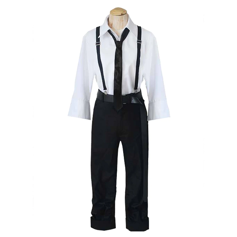 

Костюм школьной формы Brdwn Bungo для косплея знакима Атсуси (рубашка + брюки + галстук + перчатки + пояс)