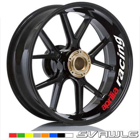

New high quality Motorcycle Wheel Sticker stripe Reflective Rim For Aprilia TUONO Caponord RSV4 GPR150