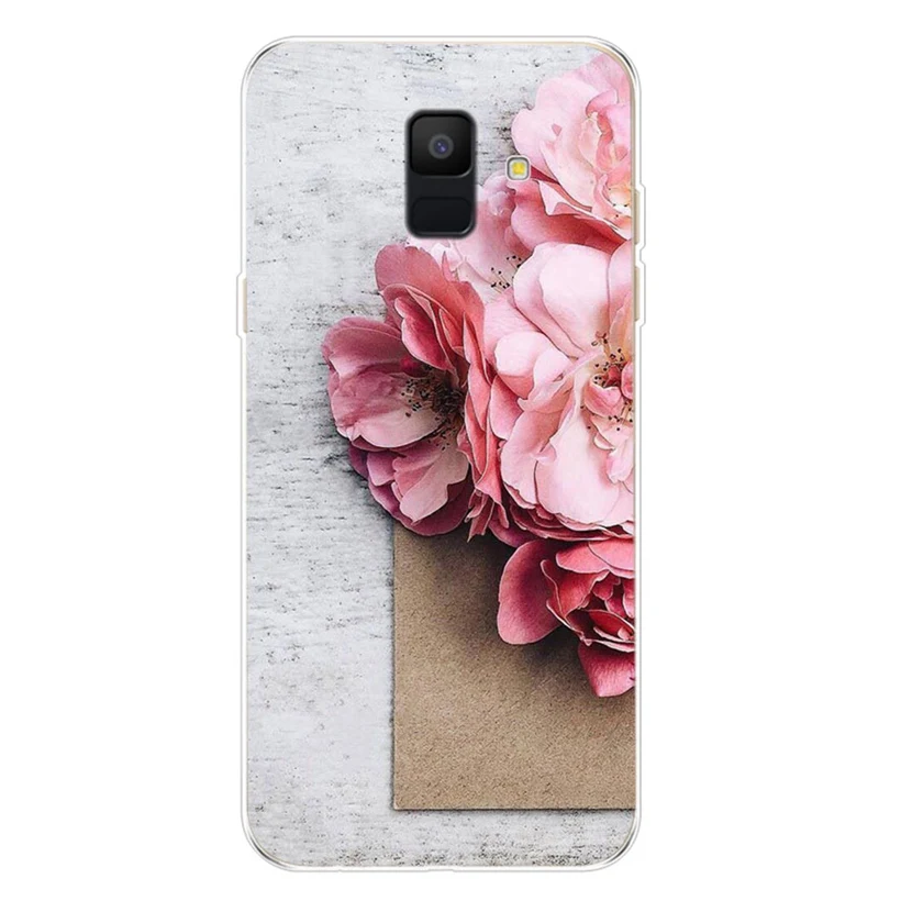Мягкий силиконовый чехол для Samsung Galaxy A6 2018 Dual SIM SM A600 A600F Tpu Plus A605 A605F AB120 |