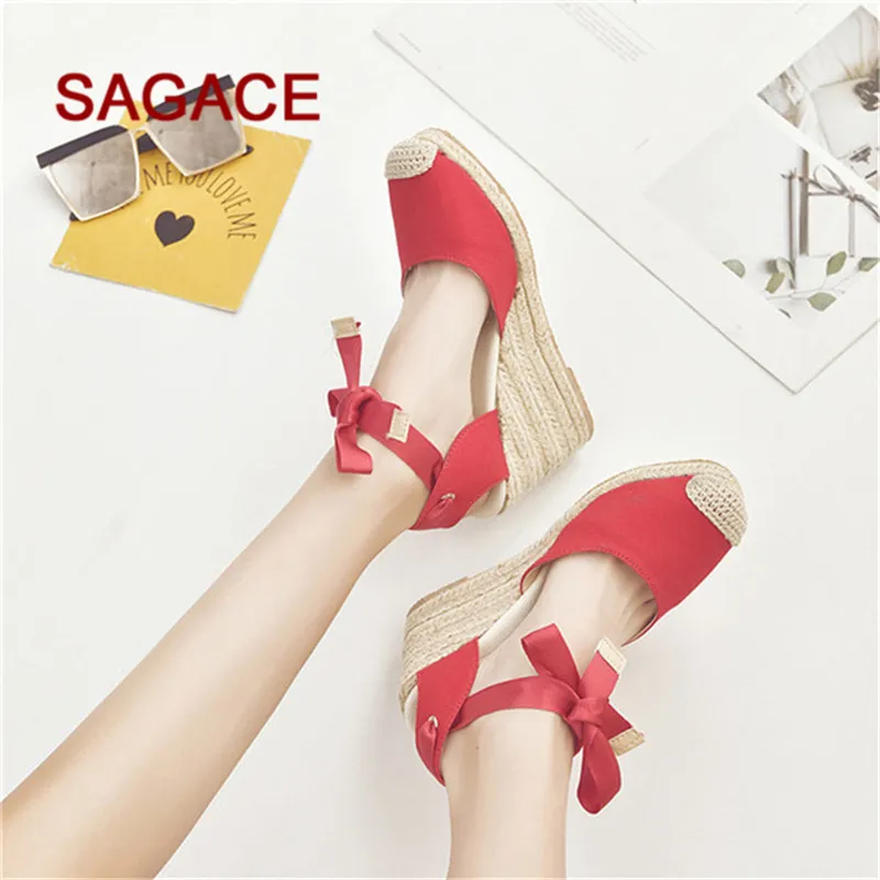 Женские туфли лодочки на платформе SAGACE весенние повседневные высоком каблуке с