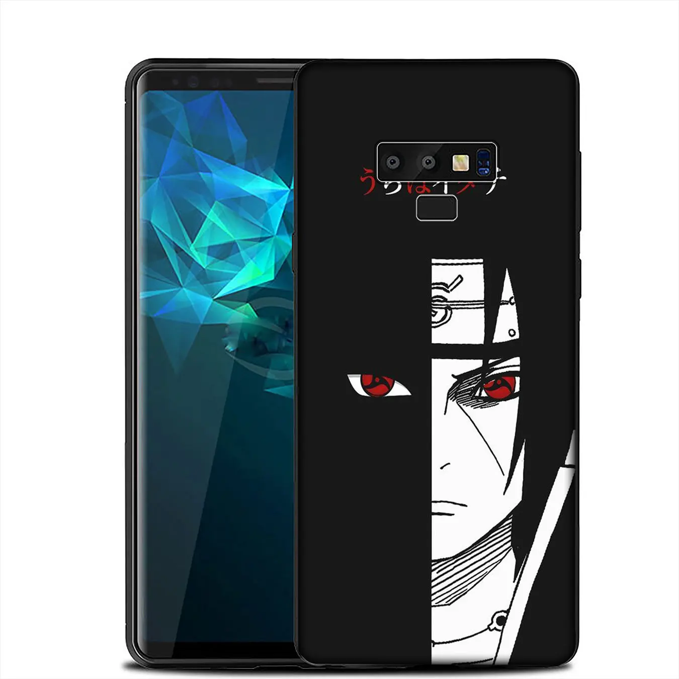 IYICAO Naruto Uchiha Itachi Sasuke Soft Cover Case for Samsung Galaxy A6 A9 A8 A7 2018 A3 A5 2016 2017 Note 9 8 10 Plus Lite |