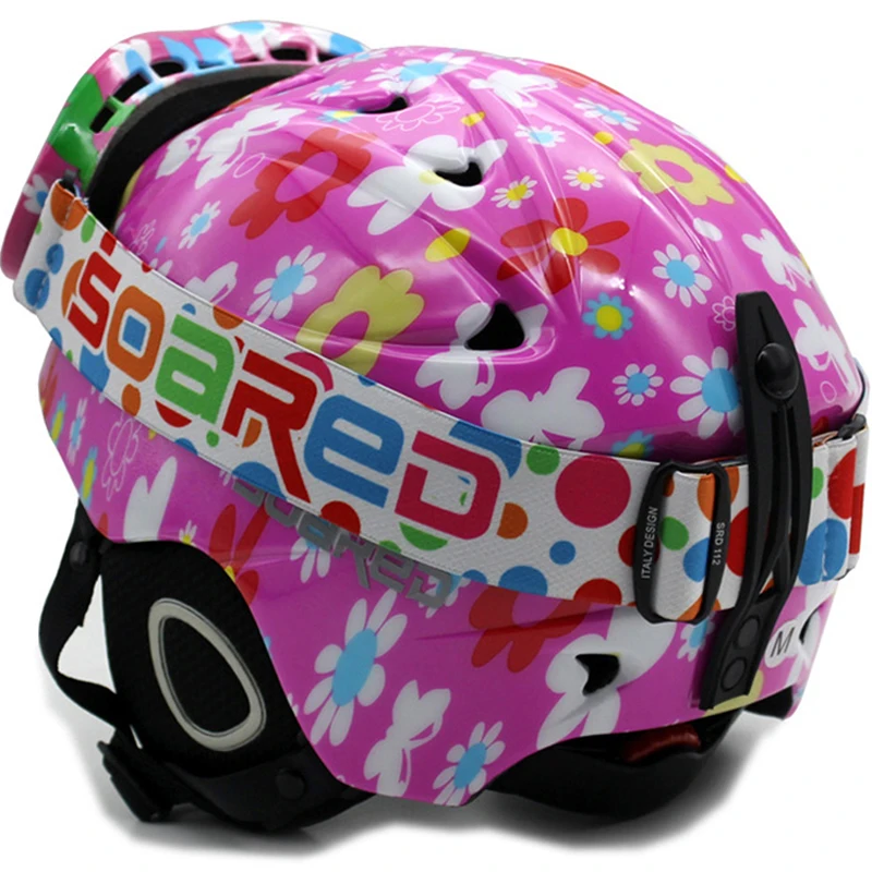 Брендовый лыжный шлем для мужчин/женщин/детей с очками зимний теплый сноуборда