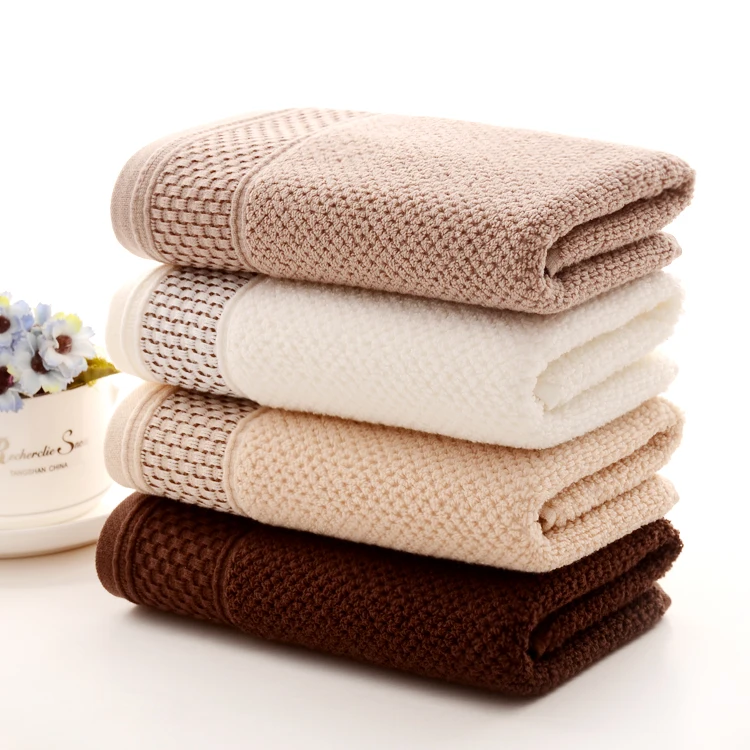Новинка 100% хлопчатобумажные сотовые полотенца для чистки лица впитывающие