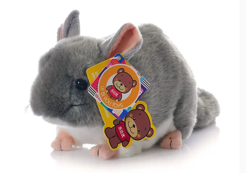 Kawaii моделирование Chinchillidae плюшевые игрушки мини шиншиллы плюшевая кукла, имитация мыши мягкие игрушки для детей