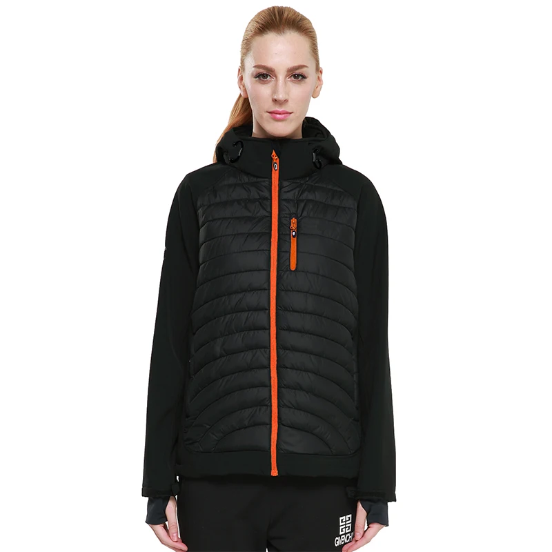 Женская зимняя спортивная мягкая куртка Detector уличная ветрозащитная