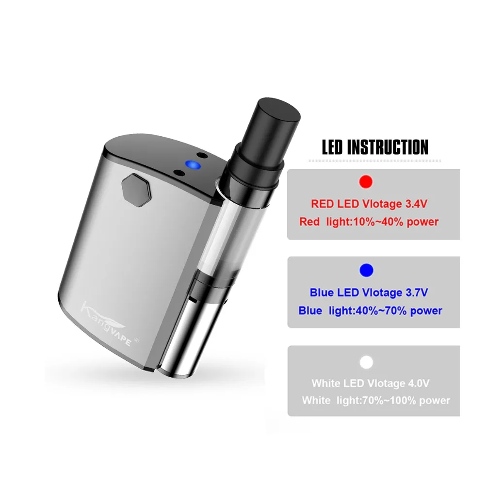 Стартовый набор Kangvape Mini 420 батарея 400 мАч испаритель 0 5 мл керамический картридж