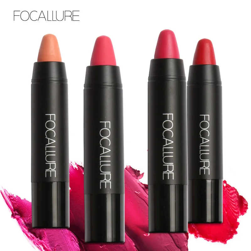 FOCALLURE 19 цветов Матовая водостойкая помада матовая губная палочки косметика легко