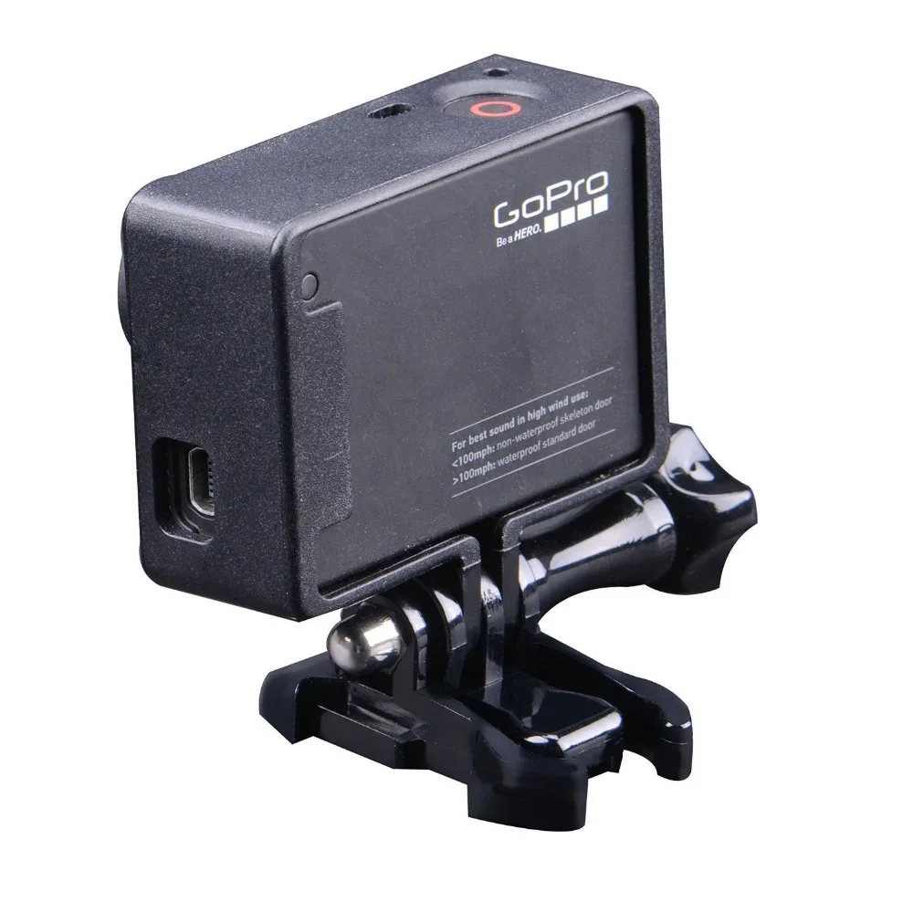 Корпус с креплением болтом полностью подходит для камер GoPro HERO4 HERO3 + В комплект