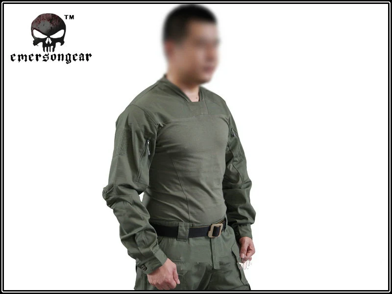 Рубашка для боевых действий Emerson Arc Style LEAF Talos LT Half Shell черная MC CB OD AOR1 AOR2|aor2 combat shirt|aor2