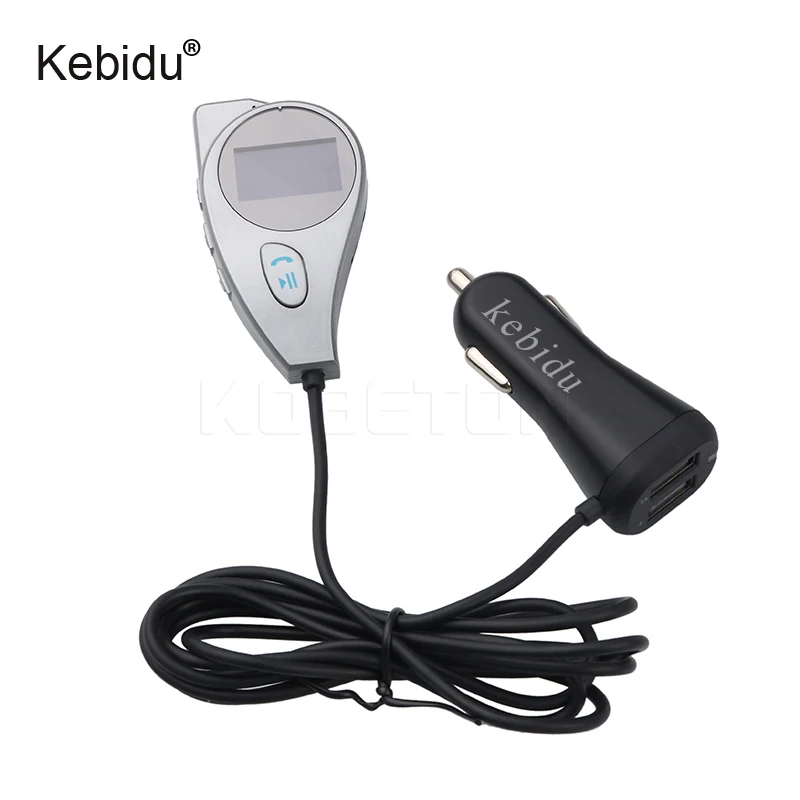 Автомобильное зарядное устройство kebidu с Bluetooth USB FM-передатчик Поддержка