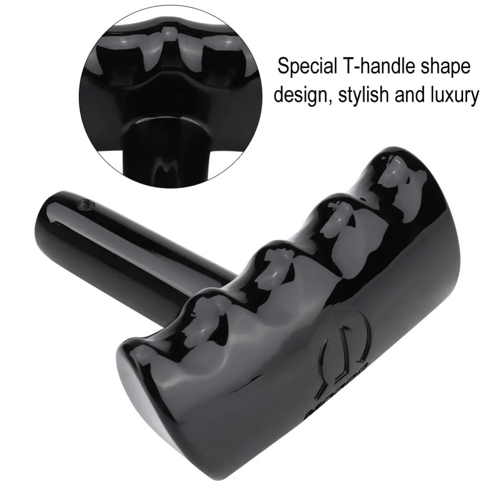 Automatic T-Handle Shape Car Gear Shift Lever Knob Shifter Black for Jeep Wrangler/Dodge Charger Challenger/Chrysler Head | Автомобили и