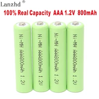 4pcs 40pcs aaa rechargeable battery aaa 1 2v batteries 3a 800mah ni mh rechargeable batteies for remote control toy