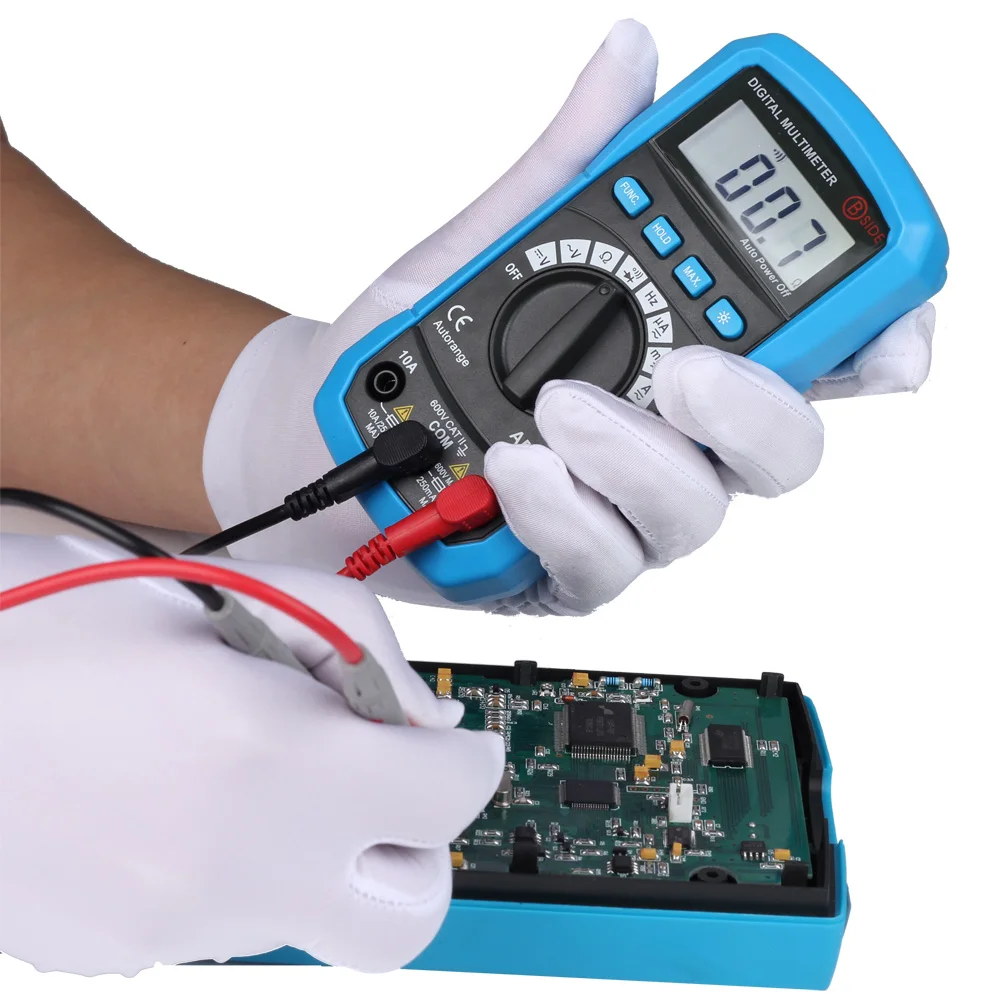 Bside ADM01 АВТОНАСТРОЙКА Цифровой Мультиметр DMM DC AC Напряжение Ток ГЦ Метр Тестер