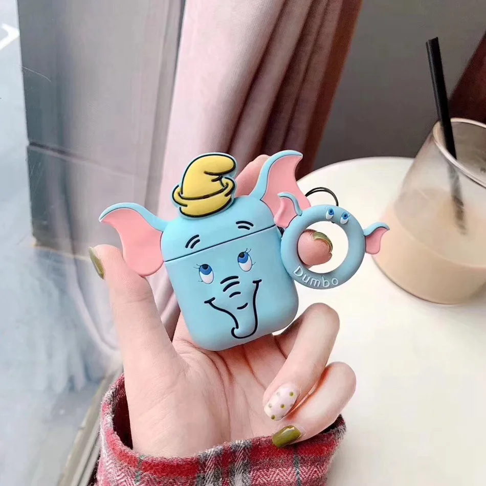 3D чехол для наушников для Airpods 2, силиконовый чехол с котом из мультфильма, милый чехол для наушников для Apple Air Pods, чехлы для наушников, аксессуары