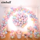 10pcslot 10inch 2.3g Latex Balloons Macaron Color Wedding Decoration Baloons Baby Birthday Party Valentine's Day Party Balloons