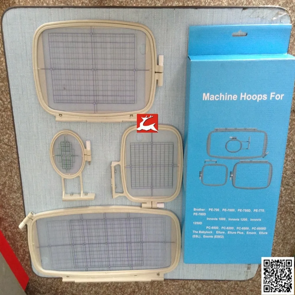 Домашние Швейные детали набор обручей для вышивки рамка обруча брата PE-750D PE-7701200