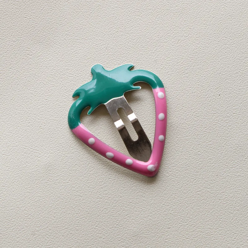 5 шт./лот Новый дизайн Детские милые красочные заколки для волос с фруктами