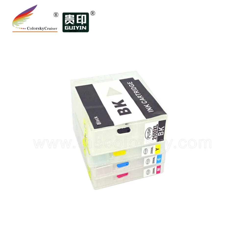 

(RCC2300) refillable ink cartridge for Canon Maxify MB5330 MB5030 MB 5330 5030 IB4030 PGI-2300XL PGI2300XL PGI 2300XL 2300 kcmy