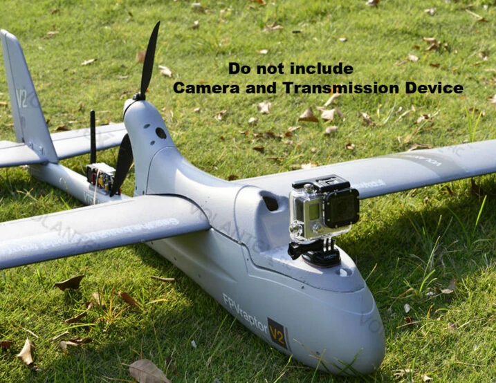RC модель самолета FPV raptor V2 Обновить Двигатель Башня БПЛА отделкой схема 2 м unibody