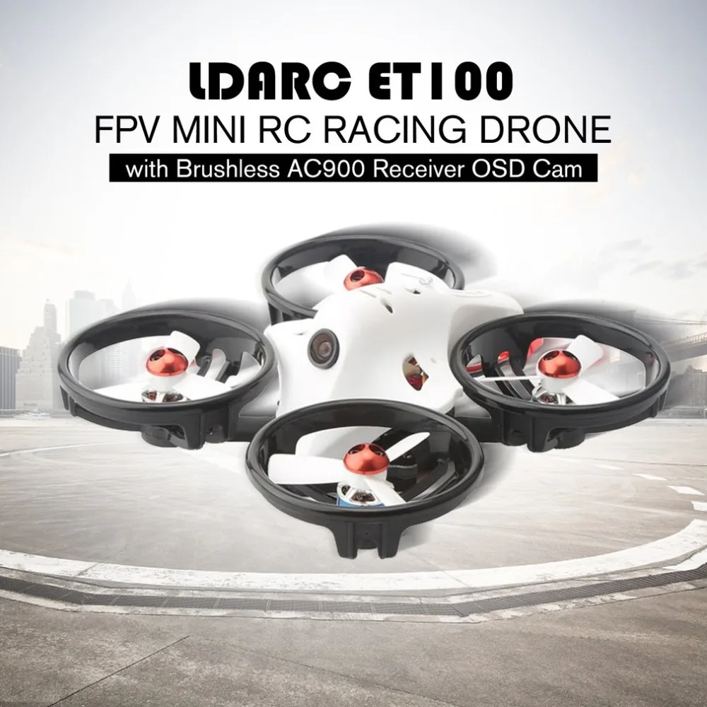 KINGKONG/LDARC ET 5 8G серия ET100 ET115 ET125 3S V2 микро FPV гоночный Дрон 800TVL камера 16CH 25mW 100mW VTX