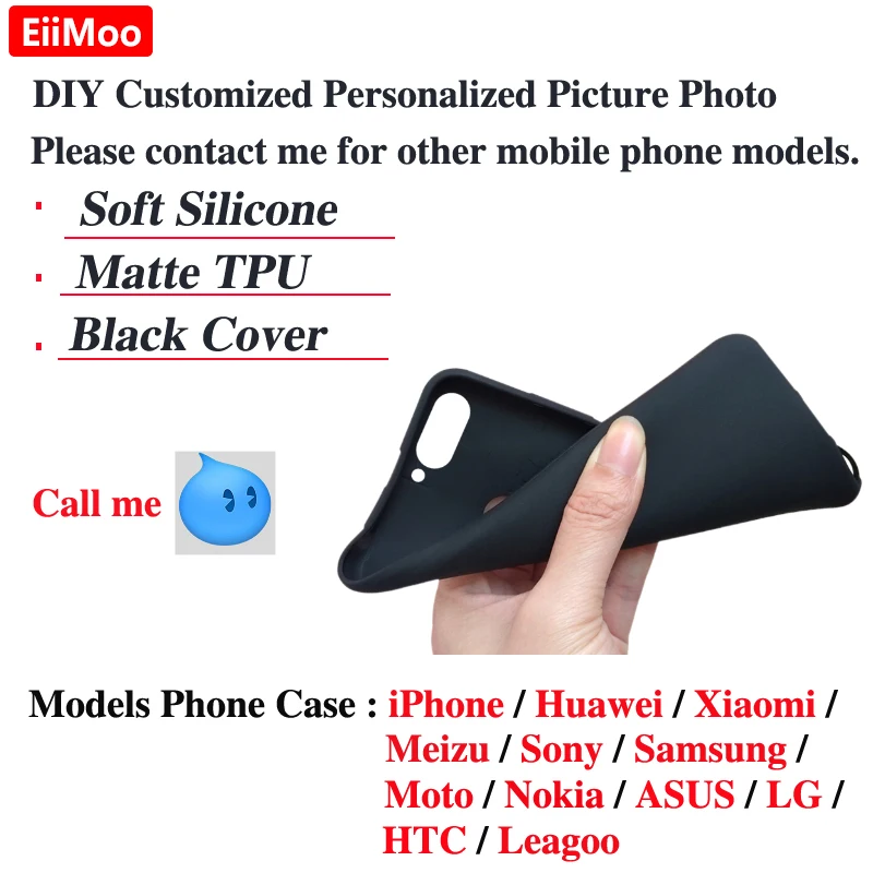 EiiMoo заказной чехол для телефона с фото для huawei Y6 Y5 Y7 Y9 Prime чехол индивидуальный силиконовый для huawei Nova 5 4 3 i E Pro