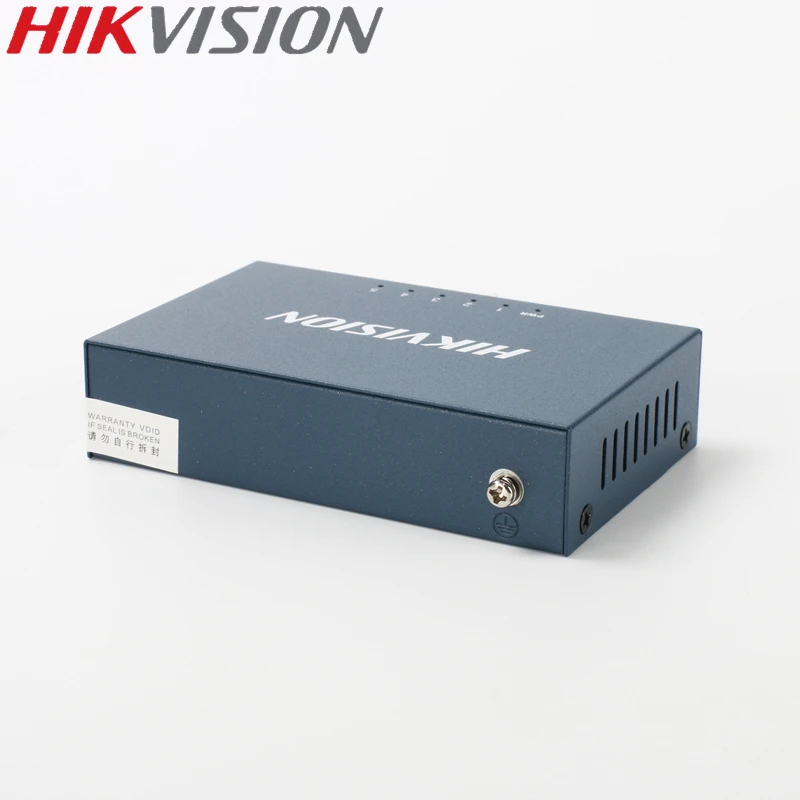 Управляемый неуправляемый переключатель Hikvision 5 портов 10/100 Мбит/с адаптивный