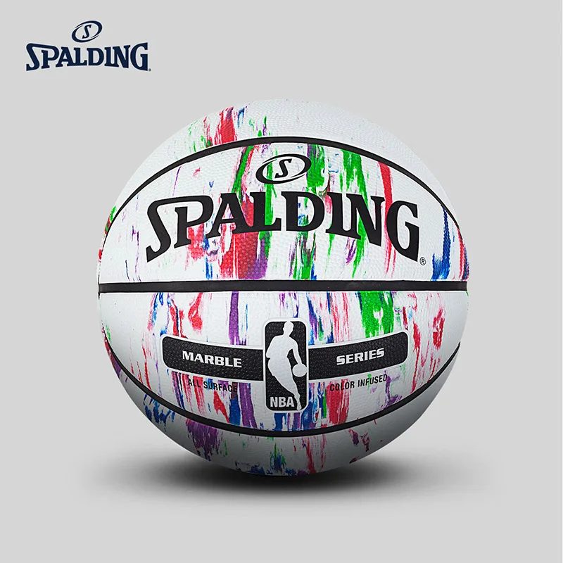 SPALDING оригинальный тренд баскетбольный мяч Официальный Размер и вес 7 # PU Материал