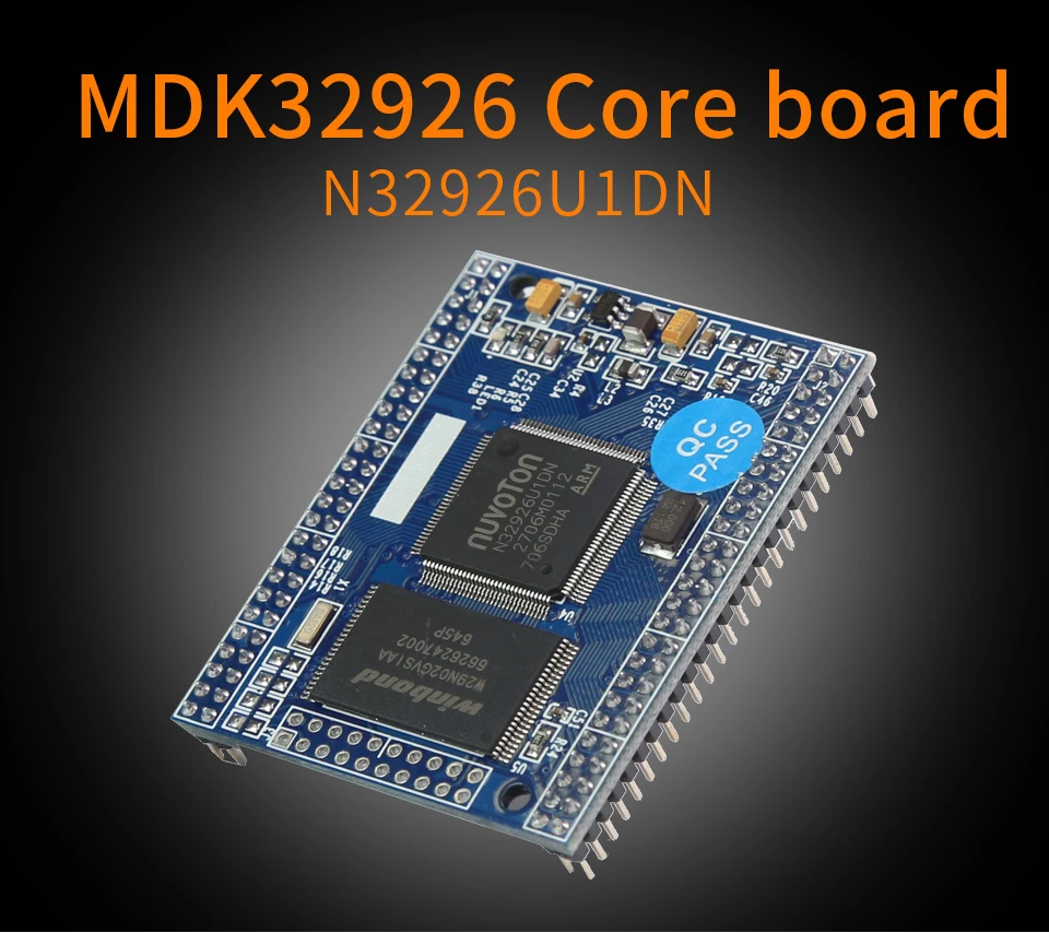 MDK32926 основная плата N32926U1DN, 64MB DDR2, 16MB NOR, 256MB NAND, camera, MAC, JPEG, H.264 codec, Audio, Linux HS USB
