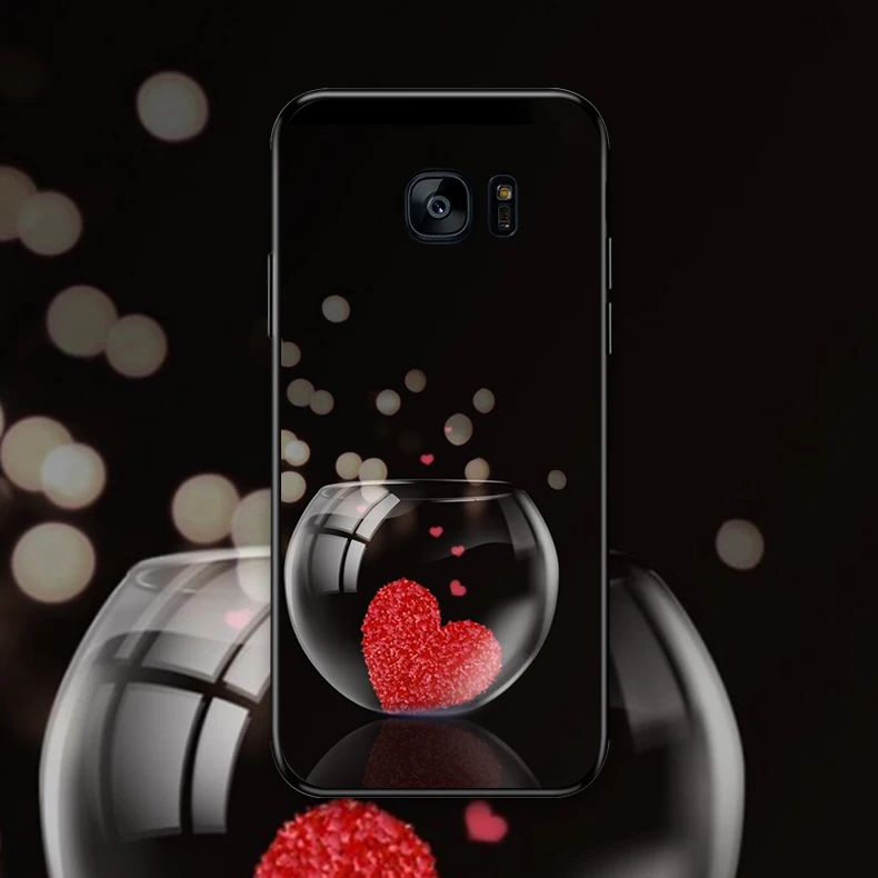 Мульти граф чехол для телефона samsung Galaxy S6 edge S7 Забавный милый силиконовый мягкий
