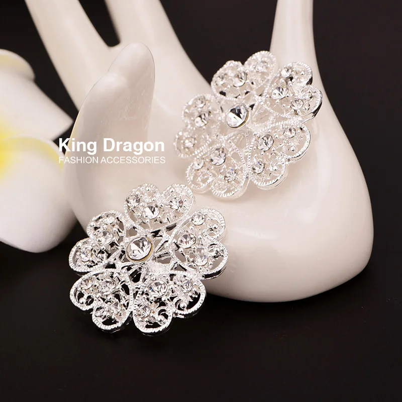 Украшение из горного хрусталя King Dragon используемое для украшения обуви или