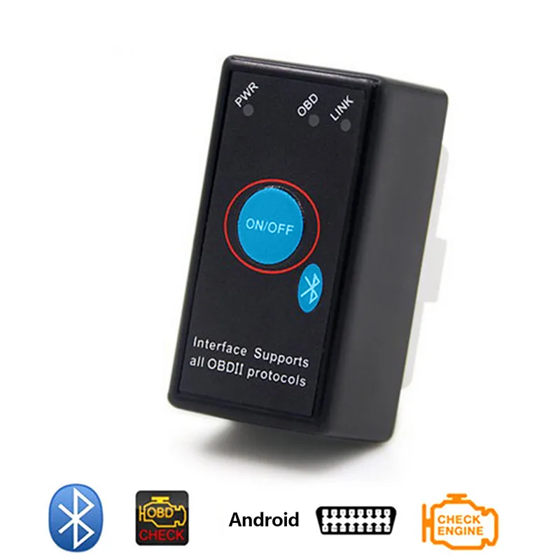 Супер Мини ELM327 V1.5 OBD2 чип PIC18F25K80 Bluetooth Авто диагностический инструмент сканер для Android Symbian Windows#2