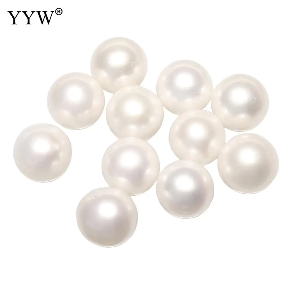 

1pcs No Hole Cultured Freshwater Pearl Beads Natural Loose Beads 3/4/5/6/7/8/9/10mm Freeform White Color for DIY Jewelry Making