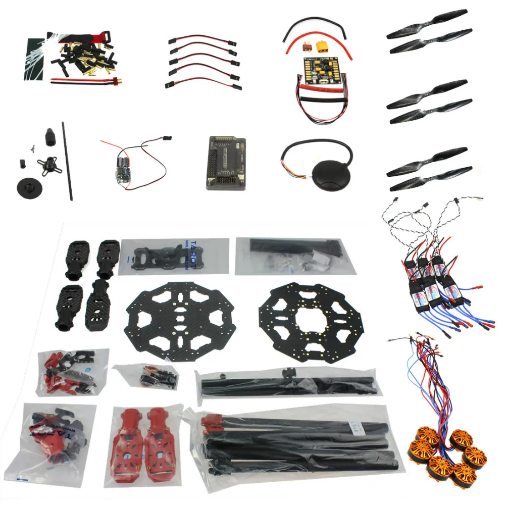 Семейный вертолет Дрон летательный аппарат комплект Tarot 680PRO рамка 700 кв двигатель