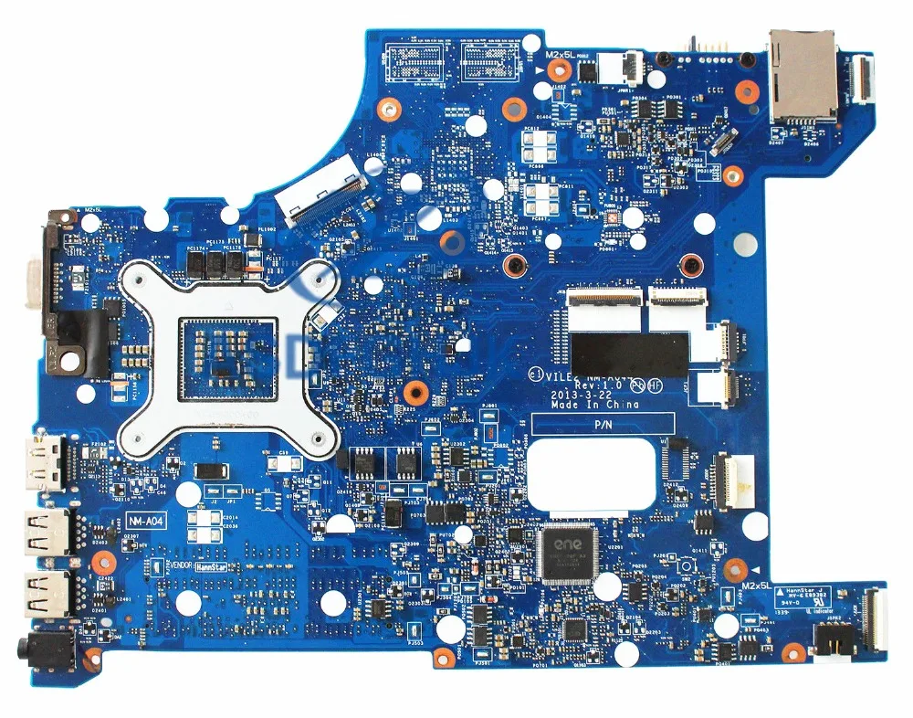 Материнская плата для ноутбука Lenovo ThinkPad Edge E531 материнская VILE2 NM-A044 04Y1299 DDR3