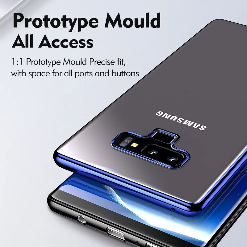 Benks для samsung Galaxy Note 9 роскошное покрытие чехла жесткий пластиковый чехол Ультра
