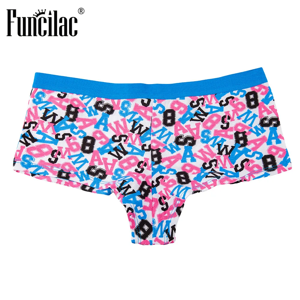 Funcilac женщина Нижнее Бельё для девочек Шорты женщин Для хлопок Трусики