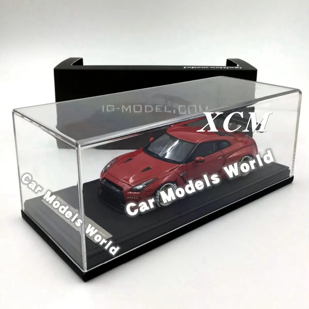 Полимерная модель автомобиля для IG-параметры модели: Рост-Pandem R35 GT-R 1:43 (красный) +