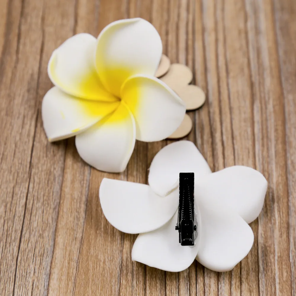 6 шт./пакет EVA искусственная Плюмерия цветок Свадебная вечеринка подружки невесты